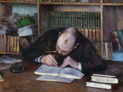 puzzle model Portrait of the Bookseller E. J. Fontaine