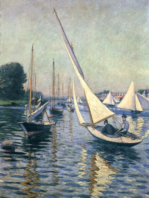 puzzle model Regatta at Argenteuil