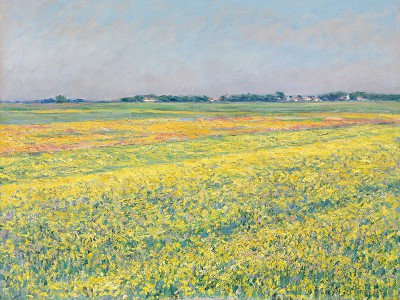 puzzle model The Plain of Gennevilliers, Yellow Fields
