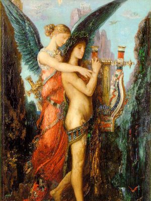 puzzle model Hesiod and the Muse