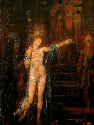 puzzle model Salome dancing before Herod