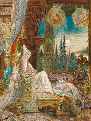 puzzle model The Dream Haunting the Mogul, Fable by La Fontaine