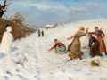 thumbnail Snowball fight and snowman