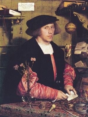 puzzle model The Merchant Georg Gisze