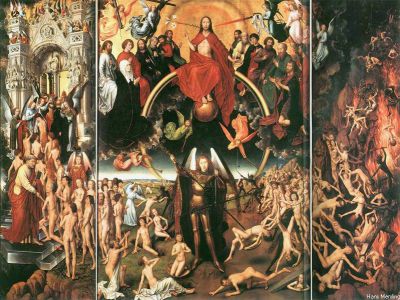 puzzle model Last Judgment, Triptych