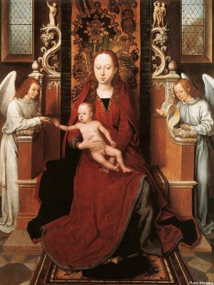 puzzle model Virgin And Child Enthroned With Two Angels