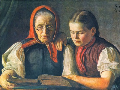 puzzle model Mother and Sister of the  Artist