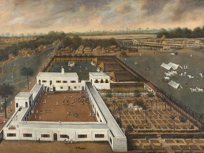 puzzle model Dutch Plantation in Bengal