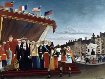 puzzle model The Representatives of Foreign Powers Coming to Greet the Republic as 