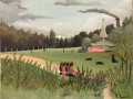 thumbnail Landscape and Four Young Girls