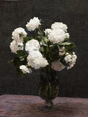 puzzle model White Roses