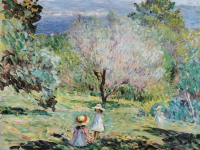 puzzle model Girls In A Mediterranean Landscape