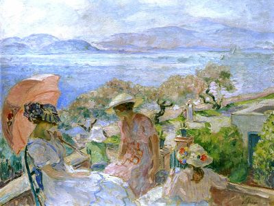puzzle model On The Terrace At Sainte-Maxime