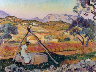 puzzle model Woman By a Well In Provence