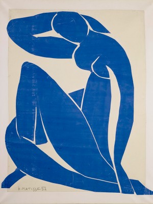 puzzle model Nu bleu (Souvenir de Biskra)