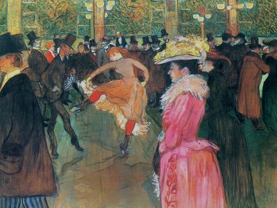 puzzle model At the Moulin Rouge, The Dance