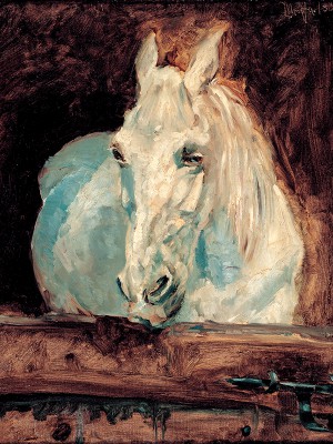 puzzle model The White Horse "Gazelle"