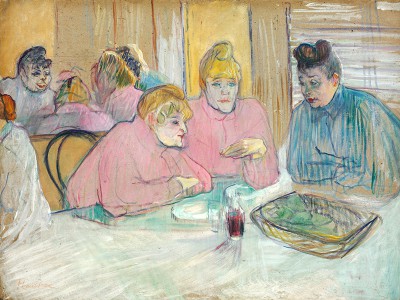 puzzle model The Ladies in the Dining Room