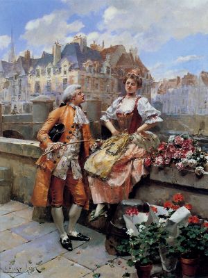 puzzle model Wooing Man