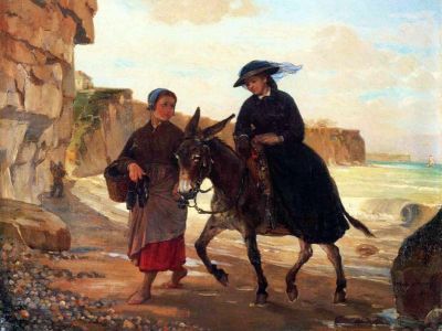 puzzle model The Tourist And The Fisherwoman
