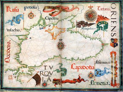 puzzle model Ancient Map of Black Sea
