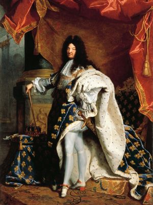 puzzle model Portrait of Louis XIV