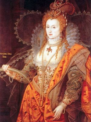 puzzle model Portrait arc-en-ciel de la reine Elizabeth I