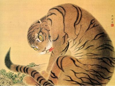 puzzle model Tiger