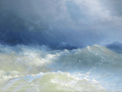 puzzle model Parmi les vagues