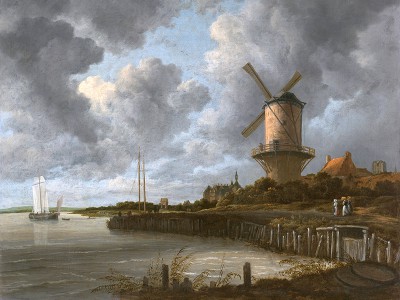 puzzle model The Windmill at Wijk bij Duurstede