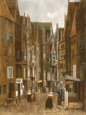 puzzle model Street Scene