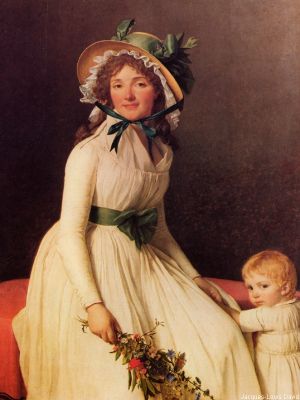 puzzle model Mrs Seriziat And Her Son