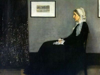 puzzle model Whistler's Mother (Arrangements in Grey And Black)