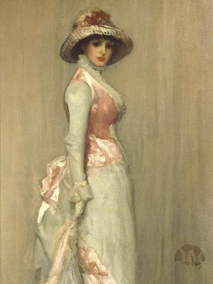 puzzle model Nocturne in Pink und Grey, Portrait of Lady Meux