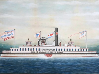 puzzle model The Steamboat Ferry Princeton