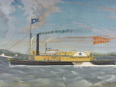 puzzle model Steamboat 'Anglo American'