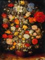 thumbnail Vase of Flowers with Jewel, Coins and Shells