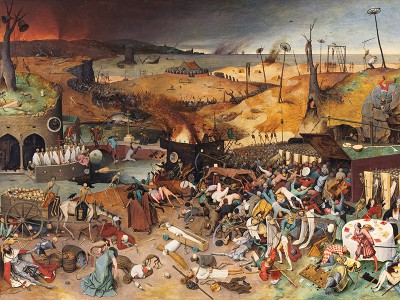 puzzle model The Triumph of Death : lower part