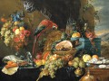 thumbnail A Richly Laid Table with Parrots
