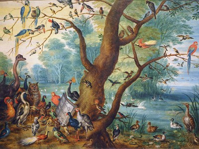puzzle model The Bird Concert