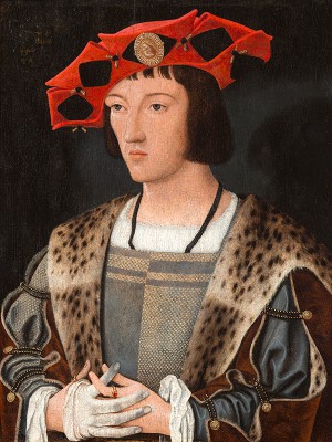 puzzle model Portrait of a Man Putting On a Glove