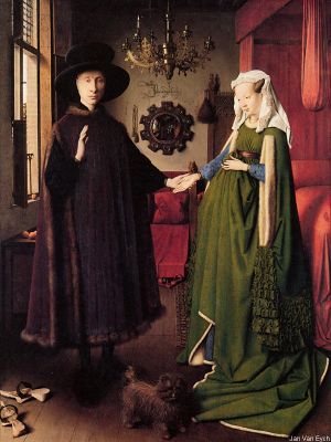 puzzle model Les Epoux Arnolfini