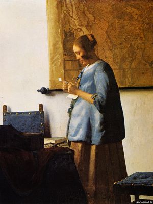 puzzle model Woman Reading a Letter