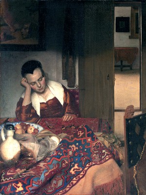 puzzle model A Woman Asleep -or- A Girl Asleep