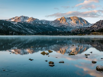 puzzle model Mountain reflection