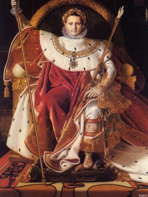 puzzle model Napoleon I on the Imperial Throne