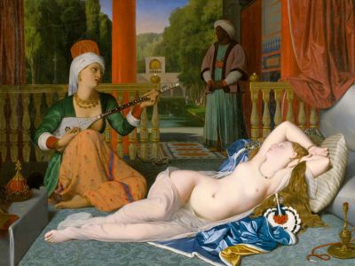 puzzle model Odalisque With Slave