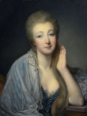 puzzle model Portrait of the Countess Du Barry