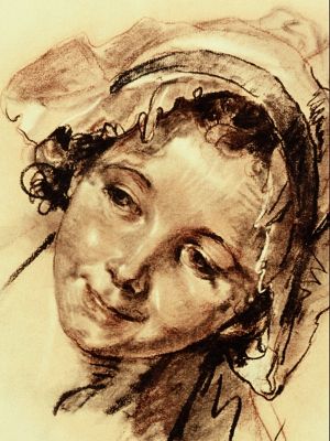 puzzle model Smiling Maiden Head