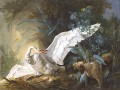thumbnail L'épagneul d'eau surprend un cygne dans son nid